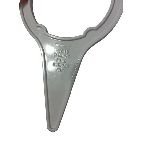 KitchenAid Food Grinder Attachment Wrench Replacement White Plastic Part Piece. - Picture 4 of 11